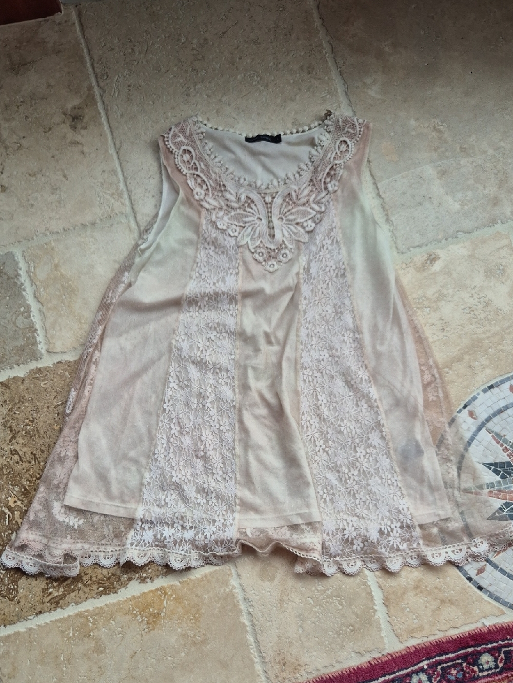Casual Express Large Blush Sleeveless Top